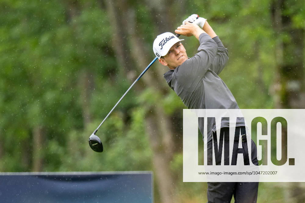 Jeremy Paul teeing off, BMW International Open 2024, Golf, 07 07 2024 Munich Bavaria Germany