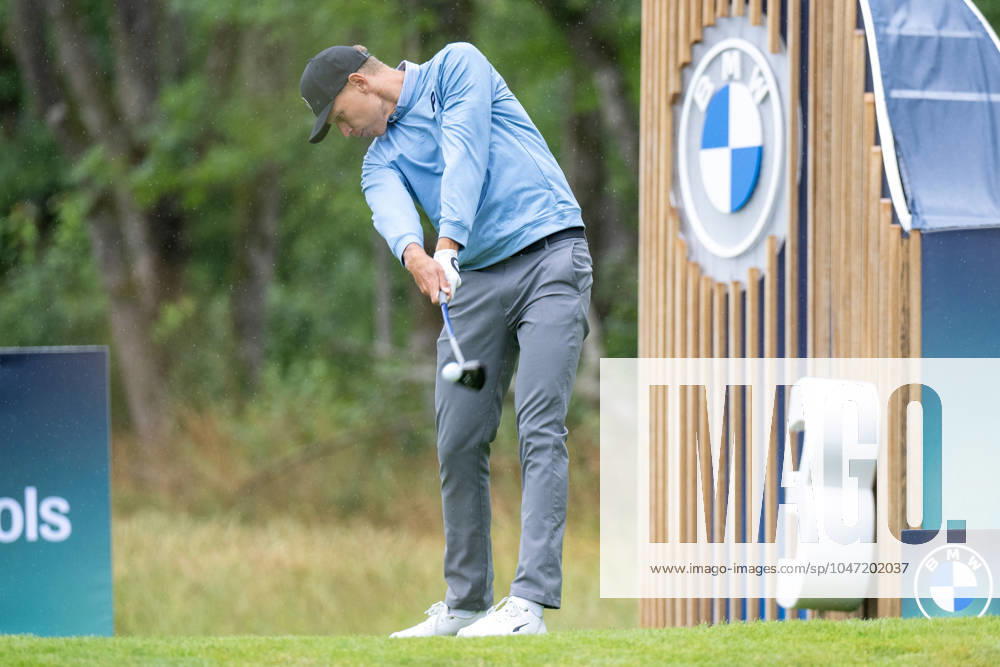 Matti Schmid tees off, BMW International Open 2024, Golf, 07 07 2024 Munich Bavaria Germany