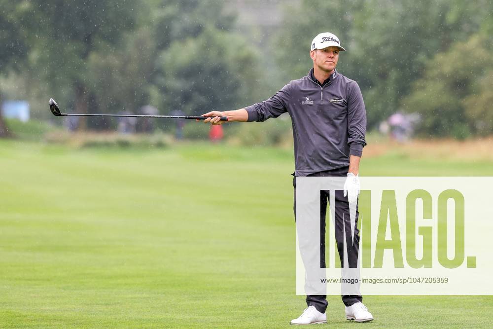 Disappointment for Jeremy Paul GER , on the fairway, BMW International Open 2024, Golf, DP World Tour, Men, Final, 07 07 2024 Moosinning Bayern Germany