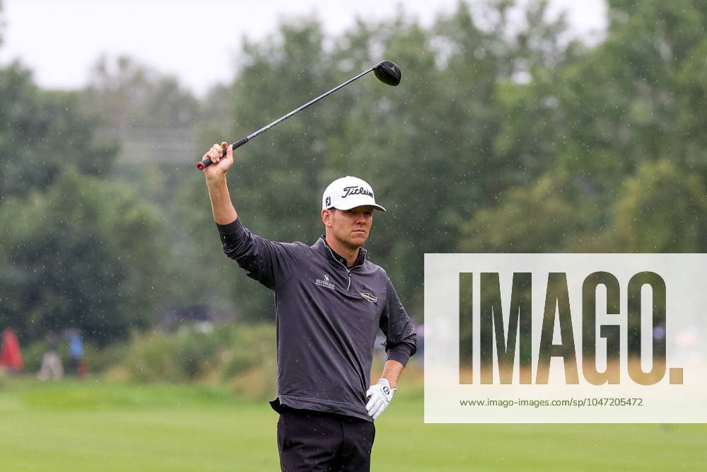 Disappointment for Jeremy Paul GER , on the fairway, BMW International Open 2024, Golf, DP World Tour, Men, Final, 07 07 2024 Moosinning Bayern Germany