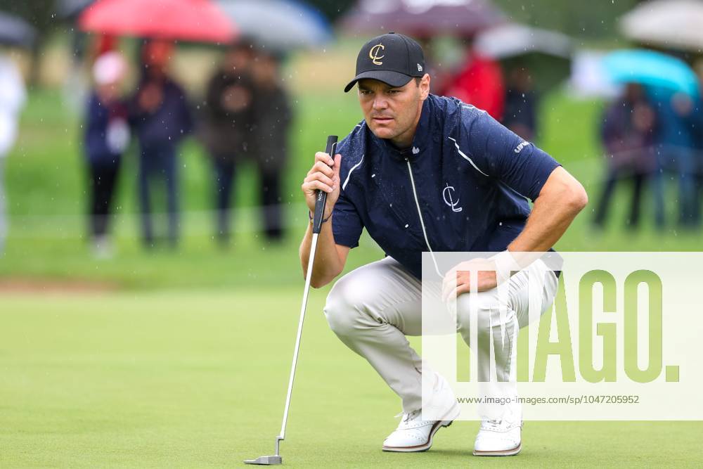Martin Kaymer GER reading the putting line, BMW International Open 2024, Golf, DP World Tour, Men, Final, 07 07 2024 Moosinning Bavaria Germany