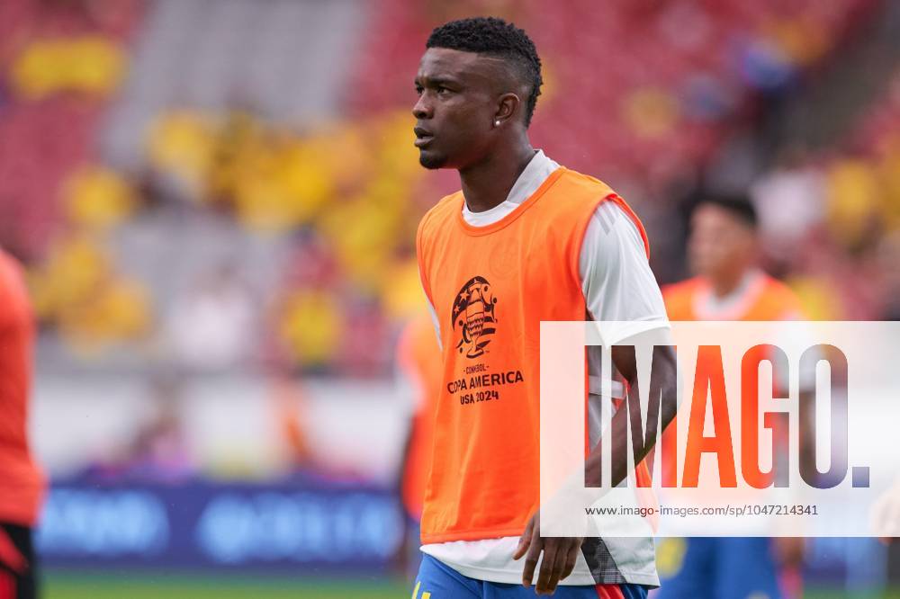 Copa America USA 2024 Colombia vs Panama - Quarter-final John Duran of Colombia during the CONMEBOL Copa America 2024 Quarter-final match between Colombia and Panama, at State Farm Stadium, on July 06, 2024 in Glendale, Arizona, United States. GLENDALE ARIZONA UNITED STATES