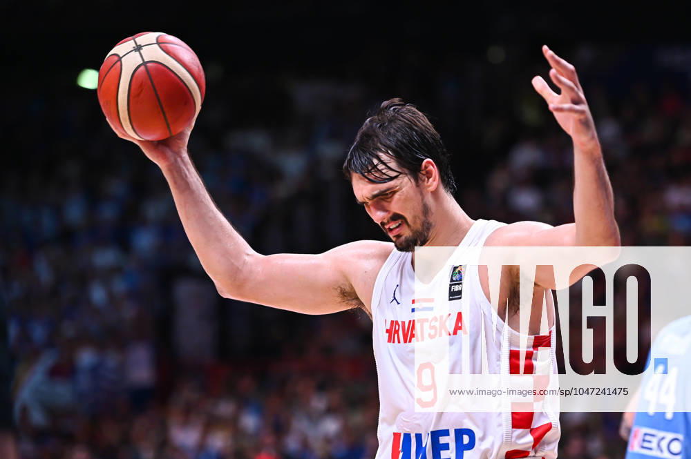 Croatia v Greece - FIBA Olympic Qualifying Tournament 2024 Final Dario Saric of Croatia is playing during the FIBA Olympic Qualifying Tournament 2024 Final match between Croatia and Greece at Peace & Friendship Stadium on July 7, 2024, in Piraeus, Greece. Piraeus Greece