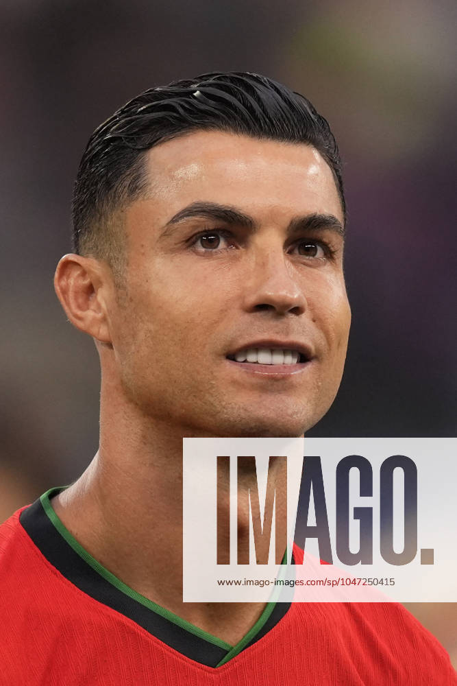 Portugal s Cristiano Ronaldo during a quarterfinal match between Portugal and France at the Euro 2024 soccer tournament in Hamburg, Germany - Friday Saturday July 6, 2024. - Soccer .