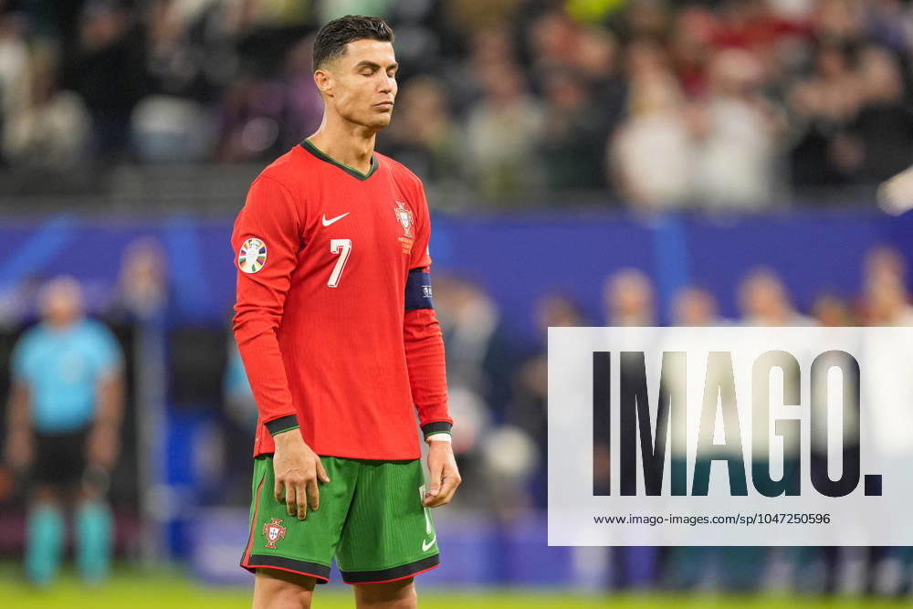 Portugal s Cristiano Ronaldo during a quarterfinal match between Portugal and France at the Euro 2024 soccer tournament in Hamburg, Germany - Friday Saturday July 6, 2024. - Soccer .