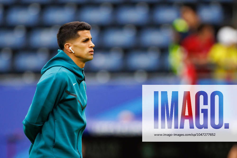 Joao Cancelo seen during UEFA EURO, EM, Europameisterschaft,Fussball 2024 game between national teams of Portugal and France at Volksparkstadium, Hamburg, Germany (Maciej Rogowski) Hamburg Volksparkstadium Germany