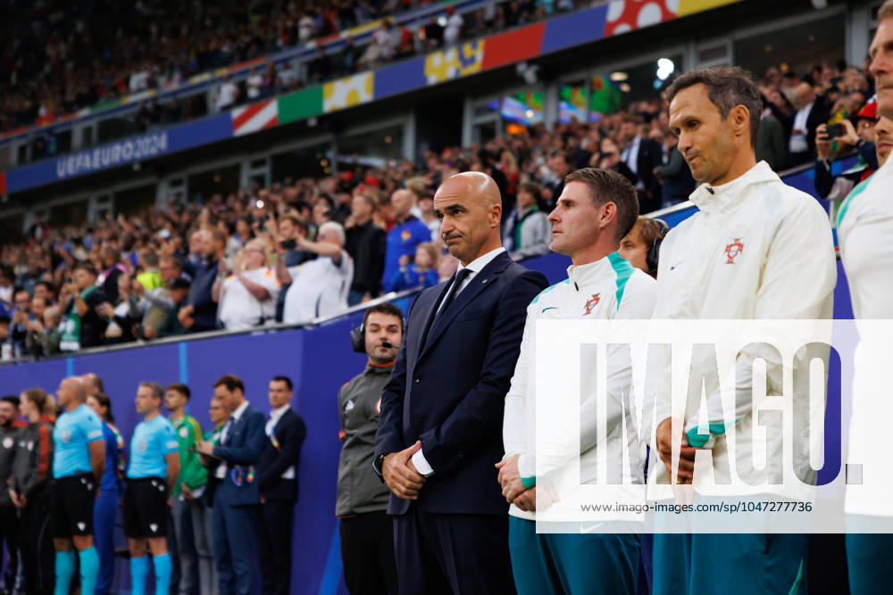 Roberto Martinez seen during UEFA EURO, EM, Europameisterschaft,Fussball 2024 game between national teams of Portugal and France at Volksparkstadium, Hamburg, Germany (Maciej Rogowski) Hamburg Volksparkstadium Germany