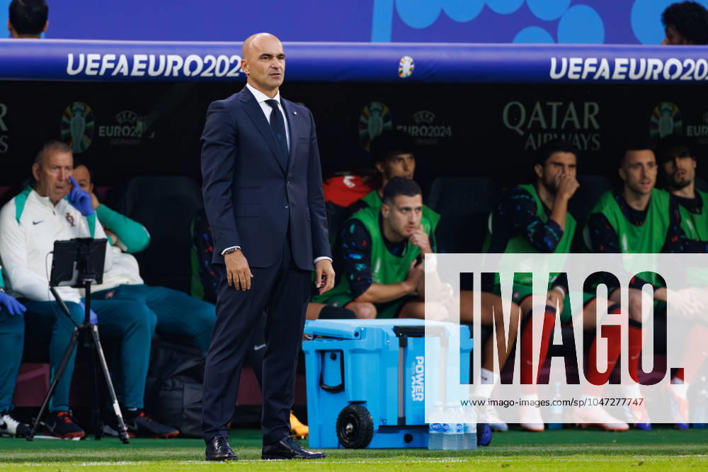 Roberto Martinez seen during UEFA EURO, EM, Europameisterschaft,Fussball 2024 game between national teams of Portugal and France at Volksparkstadium, Hamburg, Germany (Maciej Rogowski) Hamburg Volksparkstadium Germany
