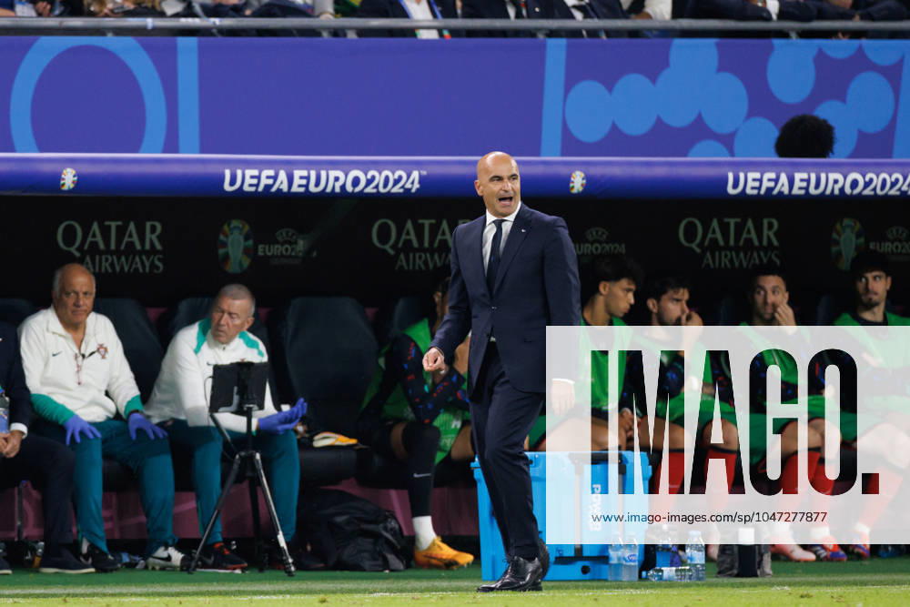 Roberto Martinez seen during UEFA EURO, EM, Europameisterschaft,Fussball 2024 game between national teams of Portugal and France at Volksparkstadium, Hamburg, Germany (Maciej Rogowski) Hamburg Volksparkstadium Germany