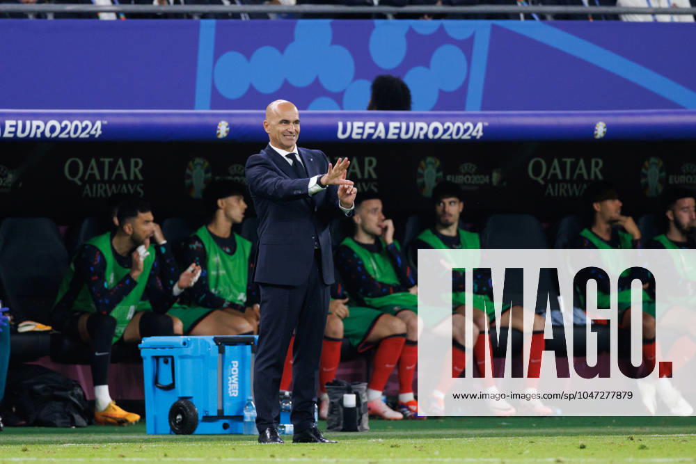 Roberto Martinez seen during UEFA EURO, EM, Europameisterschaft,Fussball 2024 game between national teams of Portugal and France at Volksparkstadium, Hamburg, Germany (Maciej Rogowski) Hamburg Volksparkstadium Germany