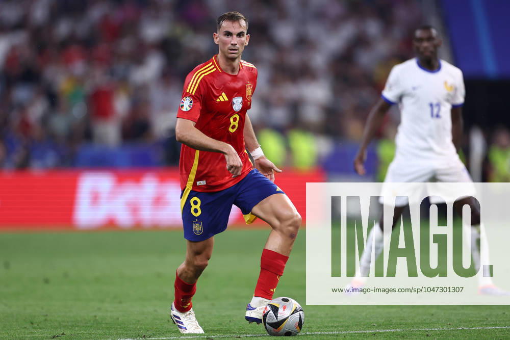 Spain - France Fabian Ruiz of Spain in action during the UEFA EURO, EM, Europameisterschaft,Fussball 2024 semi-final match between Spain and France at Munich Football Arena on July 9, 2024 in Munich, Germany . Munich Munich Football Arena Germany
