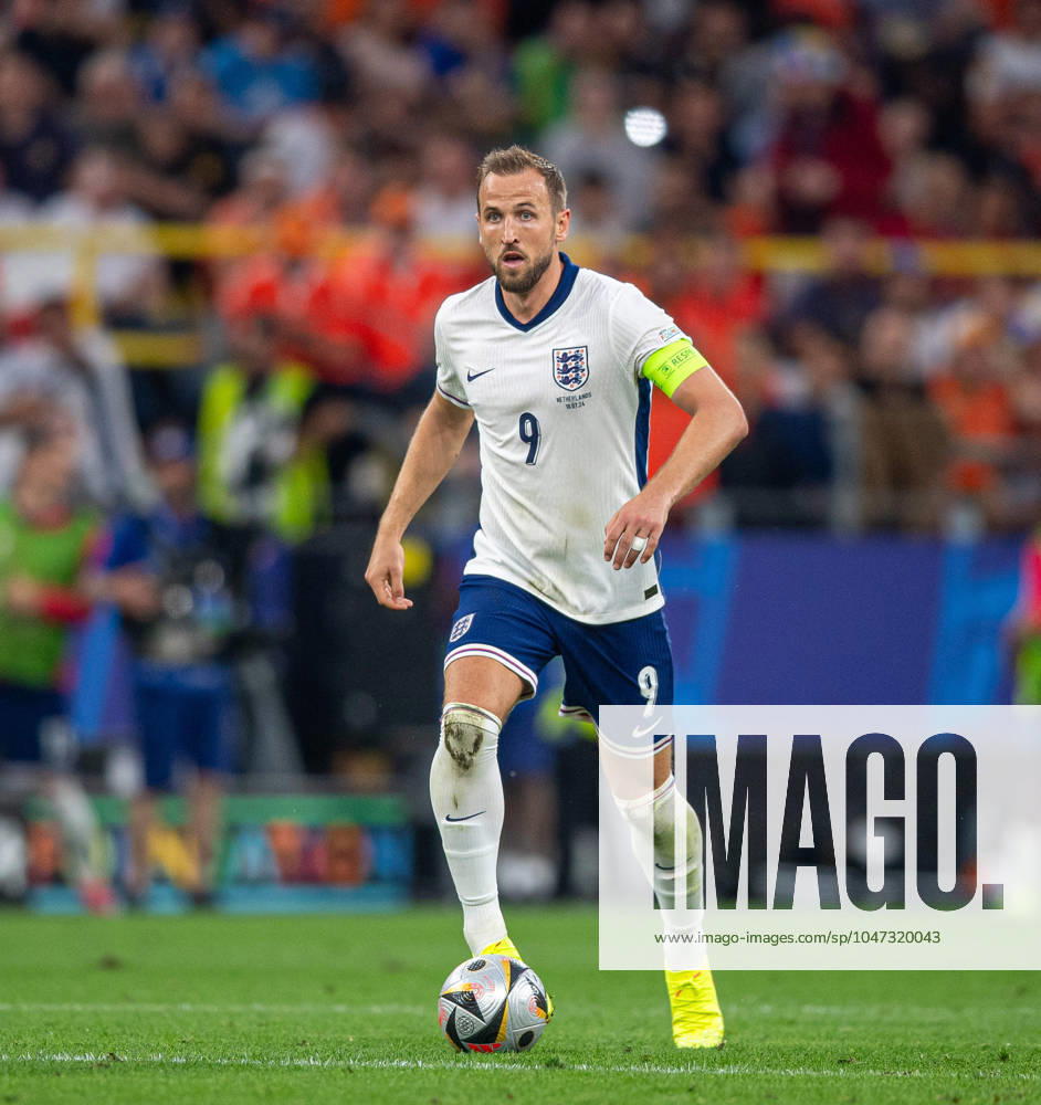 Football, Men, Season 2023 24, UEFA Euro EM 2024, Semi-final in Dortmund, Netherlands England, Harry Kane England , 10 07 2024,