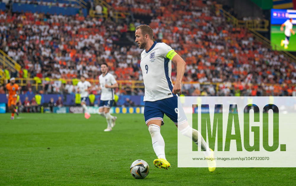 Football, Men, Season 2023 24, UEFA Euro EM 2024, Semi-final in Dortmund, Netherlands England, Harry Kane England , 10 07 2024,