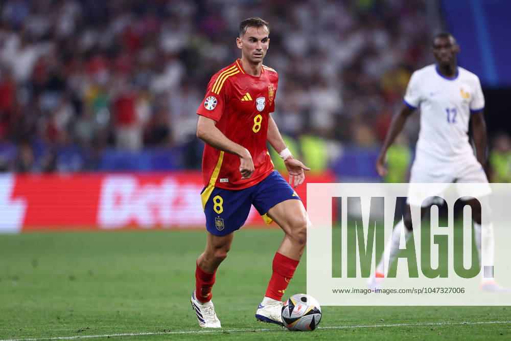 Spain - France Fabian Ruiz of Spain in action during the UEFA EURO, EM, Europameisterschaft,Fussball 2024 semi-final match between Spain and France at Munich Football Arena on July 9, 2024 in Munich, Germany . Munich Munich Football Arena Germany