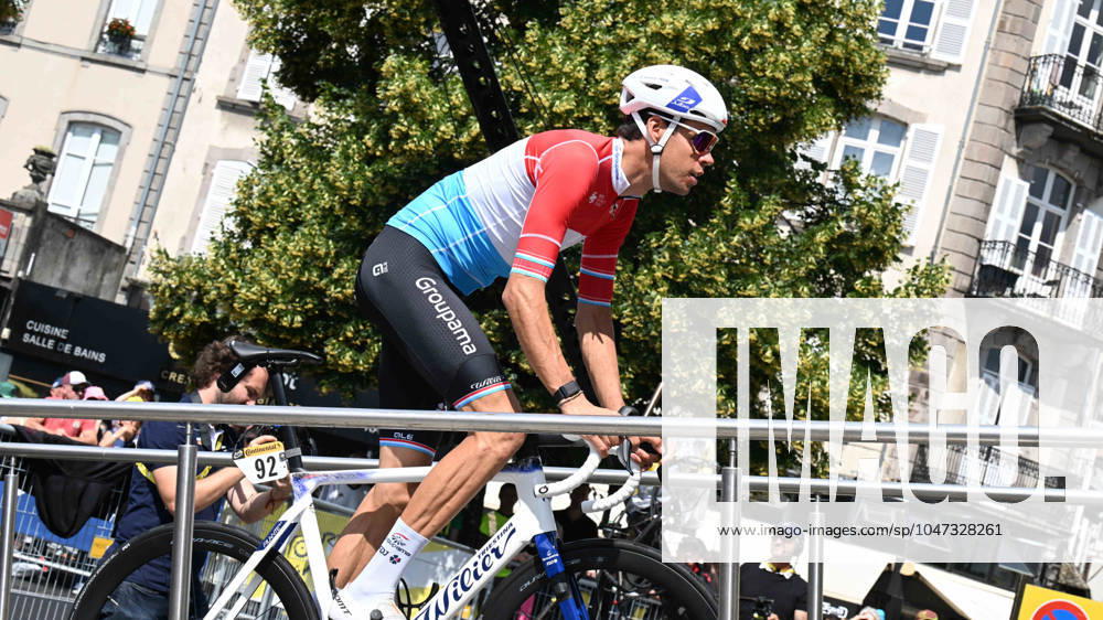 Tour De France; Tappa 12 Aurillac - Villeneuve Sur Lot; 2024, Groupama - Fdj; Geniets, Kevin; Aurillac;