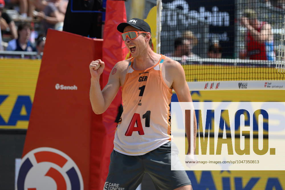 Beach Pro Tour Elite 16 Vienna, 12 07 2024, Vienna Nils Ehlers GER Beach Pro Tour Elite 16 Vienna, Vienna on 12 07 2024