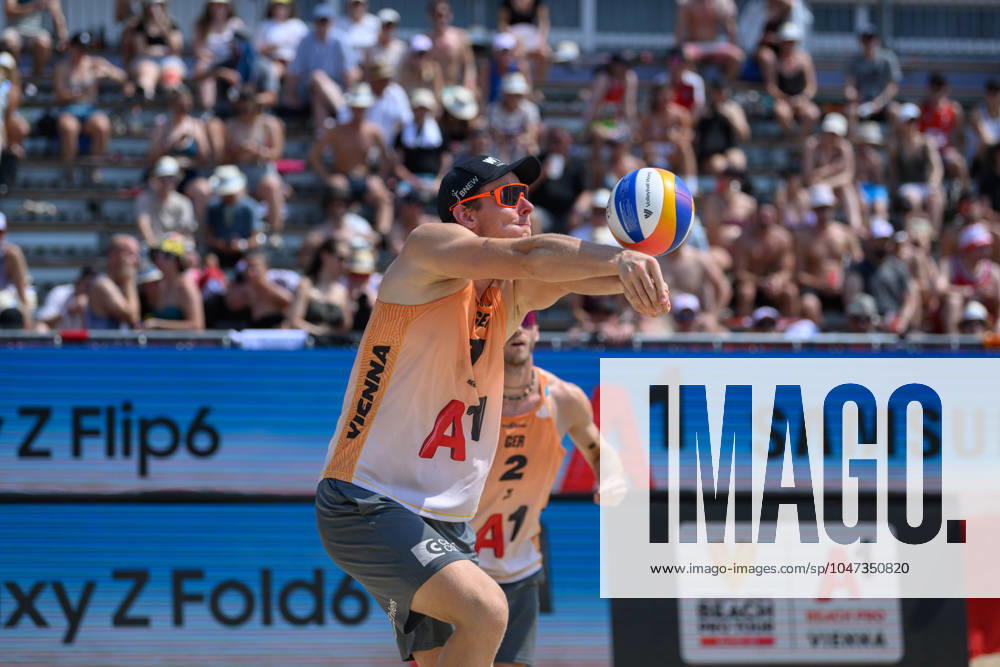 Beach Pro Tour Elite 16 Vienna, 12 07 2024, Vienna Nils Ehlers GER Beach Pro Tour Elite 16 Vienna, Vienna on 12 07 2024