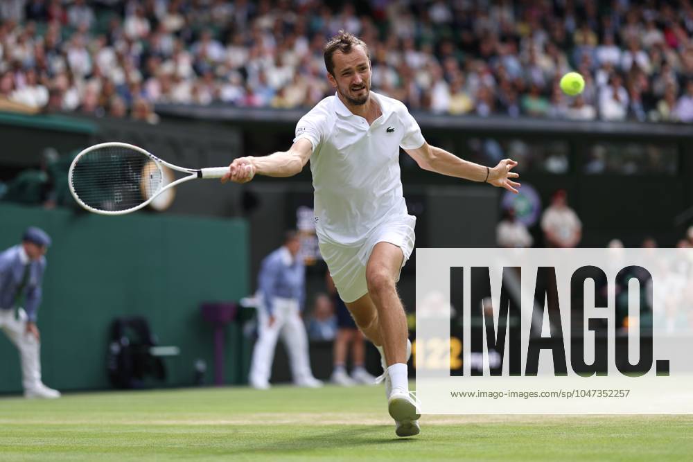 Daniil Medvedev of Russia Wimbledon Tennis Championships, Day 12, The All England Lawn Tennis and Croquet Club, London, UK - 12 Jul 2024