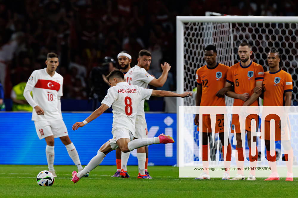 Arda Guler (Turkey) seen during UEFA EURO, EM, Europameisterschaft,Fussball 2024 quarterfinal game between national teams of Netherlands and Turkey at Olympiastadion Final Score: Netherlands 2 - 1 Turkey Berlin Germany - ZUMAs197 20240706_aaa_s197_780