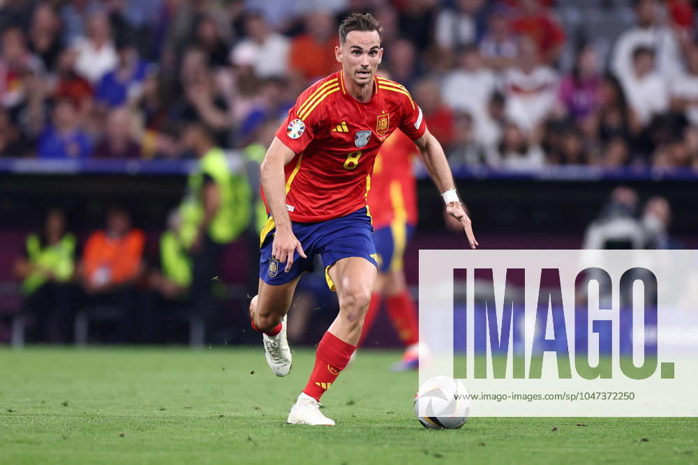Spain - France Fabian Ruiz of Spain in action during the UEFA EURO, EM, Europameisterschaft,Fussball 2024 semi-final match between Spain and France at Munich Football Arena on July 9, 2024 in Munich, Germany . Munich Munich Football Arena Germany