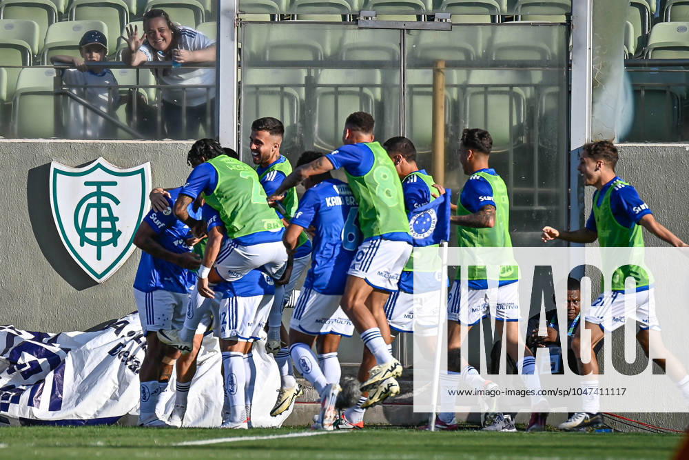 CRUZEIRO X BRAGANTINO - CAMPEONATO BRASILEIRO 2024 BELO HORIZONTE (MG), 07 13 2024 - Football Brasileirao Cruzeiro x Bragantino - Gabriel Veron in match between Cruzeiro x Bragantino in a game valid for the seventeenth round of the Brasileirao held at Indepedencia, Belo Horizonte, this Saturday afternoon ( 13). IMAGO Gustavo Rabelo Minas Gerais Brasil