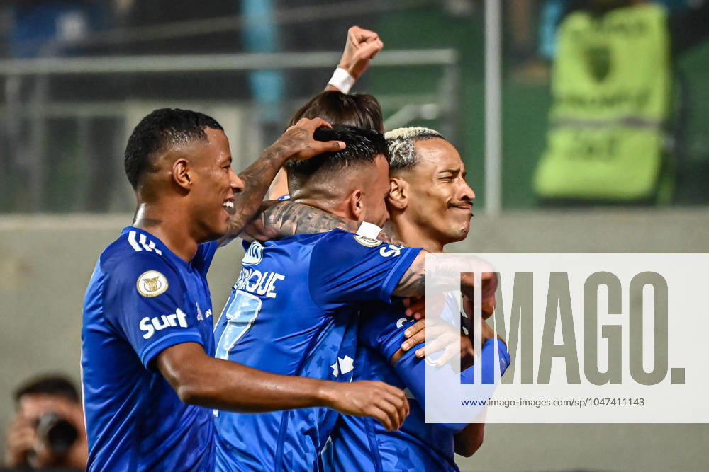CRUZEIRO X BRAGANTINO - CAMPEONATO BRASILEIRO 2024 BELO HORIZONTE (MG), 07 13 2024 - Football Brasileirao Cruzeiro x Bragantino - Matheus Pereira goal in the match between Cruzeiro x Bragantino in a game valid for the seventeenth round of the Brasileirao held at Indepedencia, Belo Horizonte, this Saturday afternoon ( 13). IMAGO Gustavo Rzbelo Minas Gerais Brasil