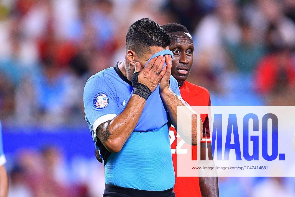 Copa America USA 2024 Canada vs Uruguay - Third Place Luis Suarez of Uruguay during third place match between Canada and Uruguay as part of CONMEBOL Copa America USA 2024 at Bank of America Stadium on July 13, 2024 in Charlotte, North Carolina, United States. CHARLOTTE NORTH CAROLINA UNITED STATES