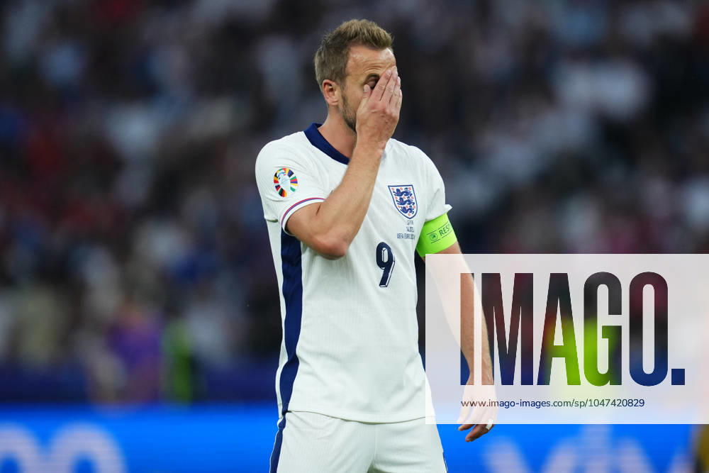 GER: Spain v England. UEFA EURO, EM, Europameisterschaft,Fussball 2024 Final Harry Kane of England during the UEFA Euro 2024 match between Spain and England, Final, played at Olympiastadion on July 14, 2024 in Berlin, Germany. kpng