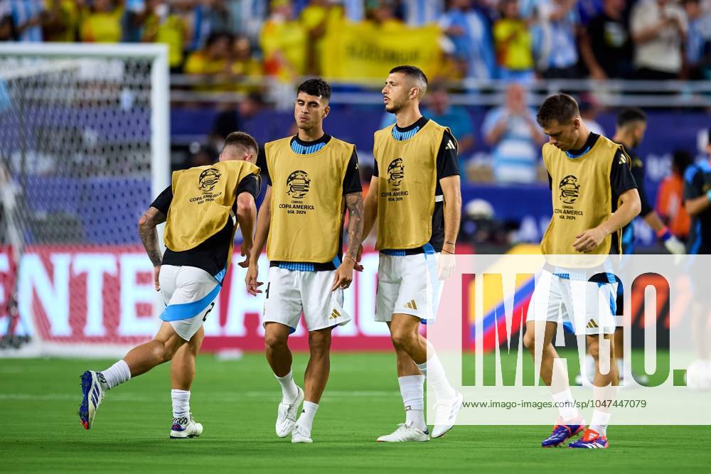Copa America USA 2024 Argentina vs Colombia - Final Guido Rodriguez of Argentina during Final match between Argentina and Colombia as part of CONMEBOL Copa America USA 2024 at Hard Rock Stadium on July 14, 2024 in Miami Gardens, Florida, United States. MIAMI GARDENS FLORIDA UNITED STATES