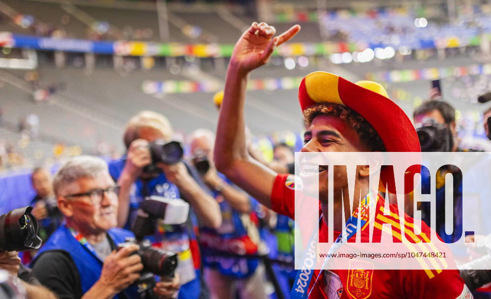 Berlin, Germany 14th Jul 2024 Lamine Yamal ESP Spain England Spain England 14 07 2024