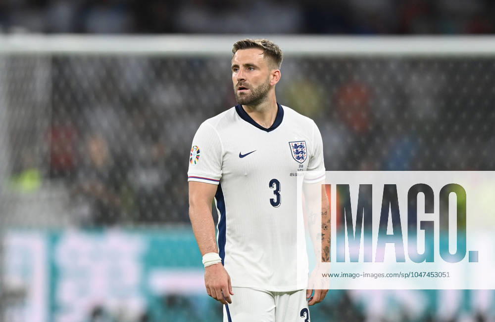 Football, Men, Season 2023 24, UEFA Euro EM 2024, Final in Berlin, Spain England, Luke Shaw England , 14 07 2024,