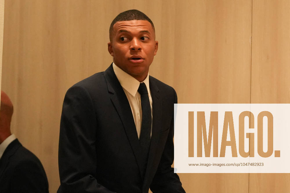 Presentation Kylian Mbappe In Real Madrid - Spain Kylian Mbappé during his presentation as a new player of Real Madrid CF at Santiago Bernabeu stadium in Madrid, Spain, on July 16, 2024. Photo by Laurent Lairys ABACAPRESS.COM Madrid Spain