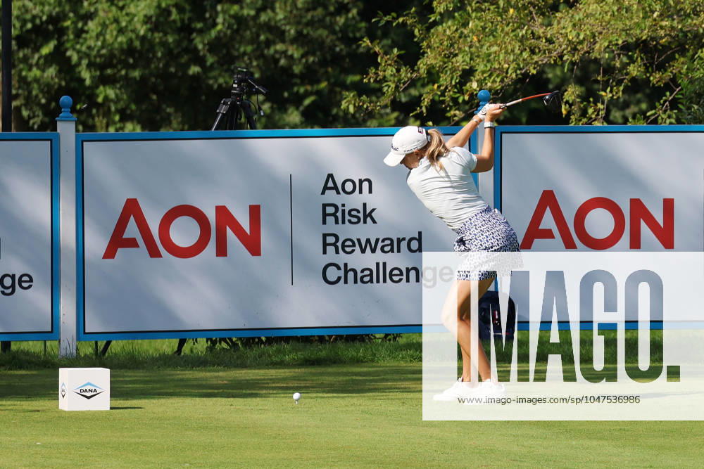 SYLVANIA, OH - JULY 18: LPGA, Golf Damen golfer Nataliya Guseva plays her tee shot on the 17th hole during the first round of the 2024 Dana Open on July 18, 2024, at Highland Meadows Golf Club in Sylvania, Ohio. (Photo by Brian Spurlock Icon Sportswire) GOLF: JUL 18 LPGA Dana Open Icon2407182