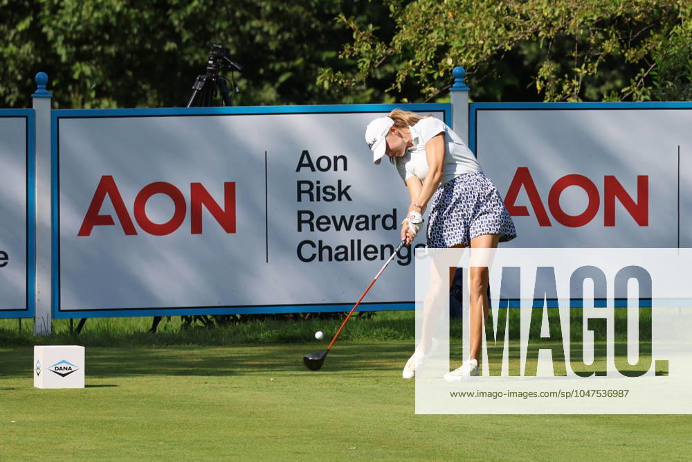 SYLVANIA, OH - JULY 18: LPGA, Golf Damen golfer Nataliya Guseva plays her tee shot on the 17th hole during the first round of the 2024 Dana Open on July 18, 2024, at Highland Meadows Golf Club in Sylvania, Ohio. (Photo by Brian Spurlock Icon Sportswire) GOLF: JUL 18 LPGA Dana Open Icon2407183