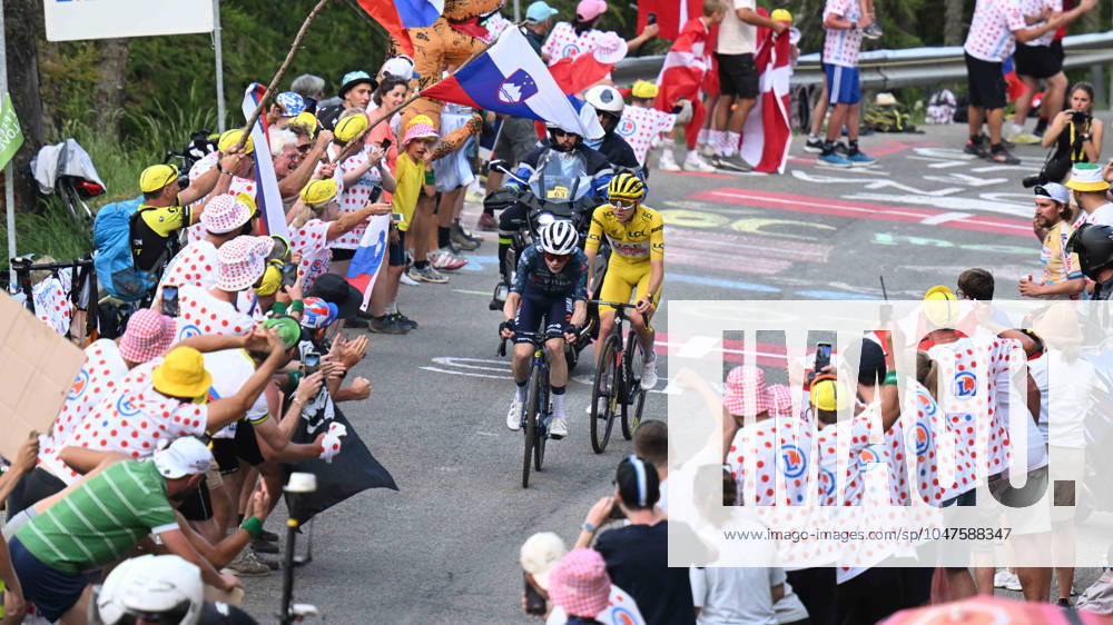 Tour De France; Tappa 20 Nice - Col De La Couillole; 2024, Uae Team Emirates; 2024, Visma - Lease A Bike; Pogacar, Tadej; Vingegaard, Jonas; Col De La Couillole;