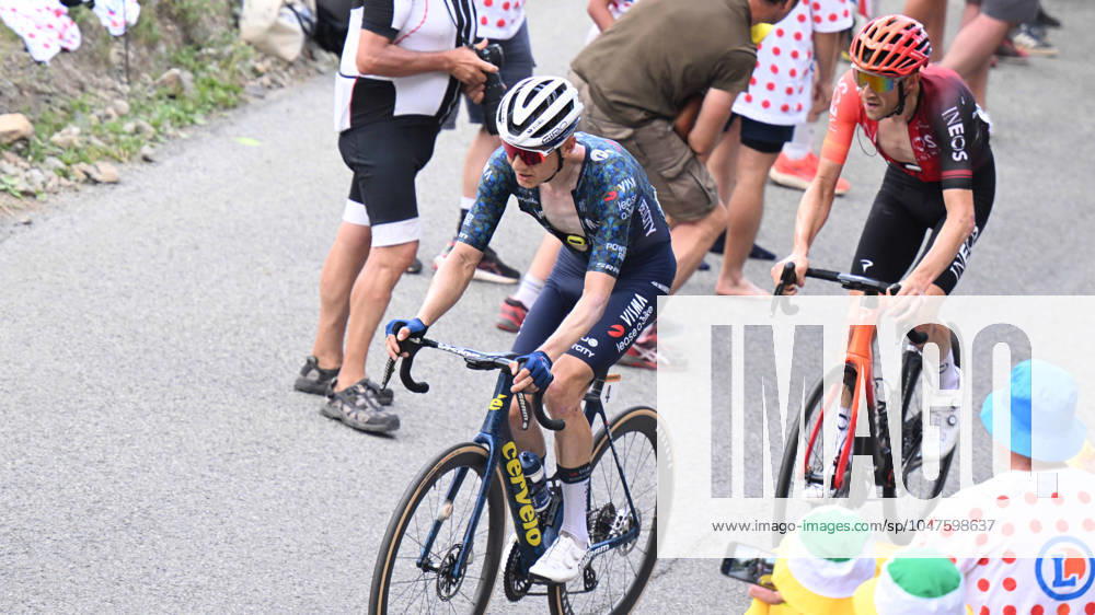 Tour De France; Tappa 20 Nice - Col De La Couillole; 2024, Visma - Lease A Bike; 2024, Ineos Grenadiers; Kelderman, Wilko; De Plus, Laurens; Col De La Couillole;
