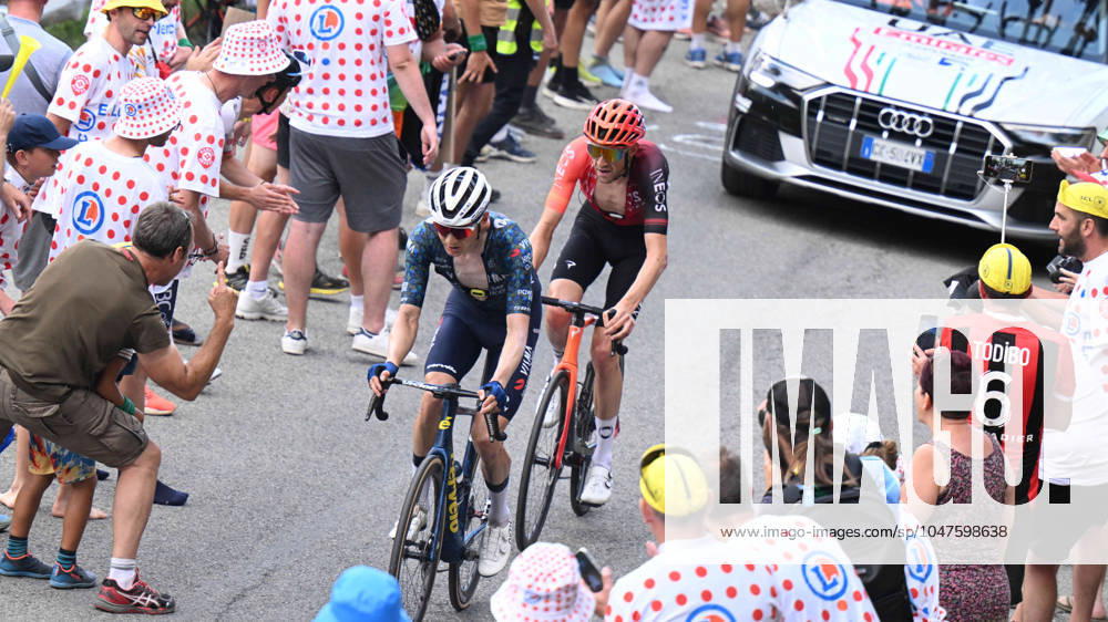 Tour De France; Tappa 20 Nice - Col De La Couillole; 2024, Visma - Lease A Bike; 2024, Ineos Grenadiers; Kelderman, Wilko; De Plus, Laurens; Col De La Couillole;