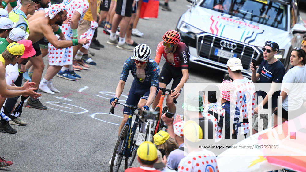 Tour De France; Tappa 20 Nice - Col De La Couillole; 2024, Visma - Lease A Bike; 2024, Ineos Grenadiers; Kelderman, Wilko; De Plus, Laurens; Col De La Couillole;