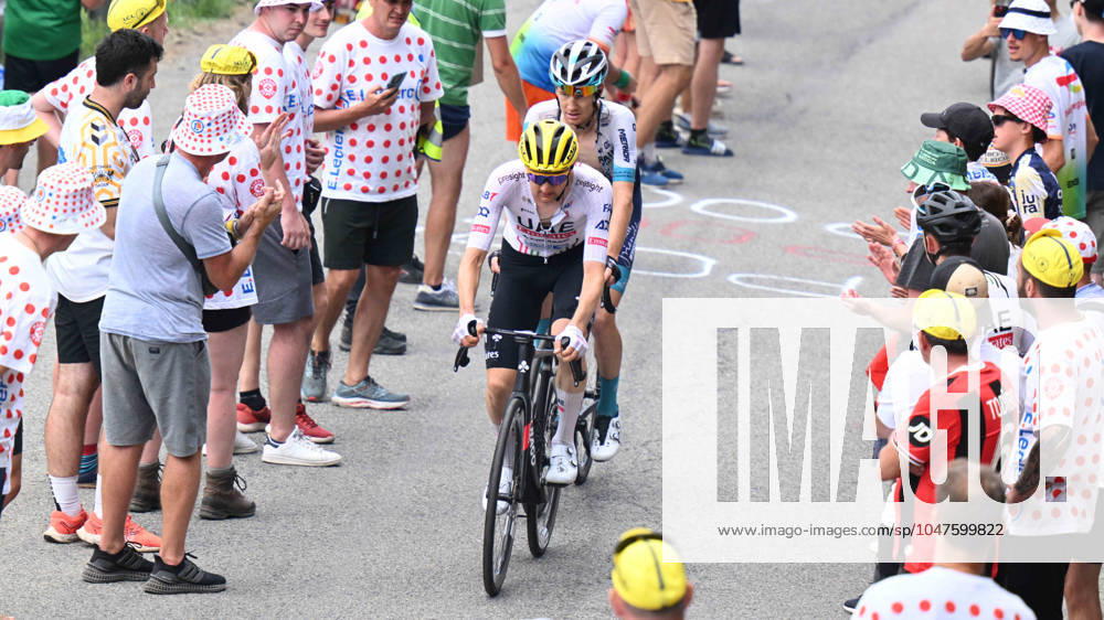 Tour De France; Tappa 20 Nice - Col De La Couillole; 2024, Uae Team Emirates; 2024, Bahrain Victorious; Wellens, Tim; Haig, Jack; Col De La Couillole;