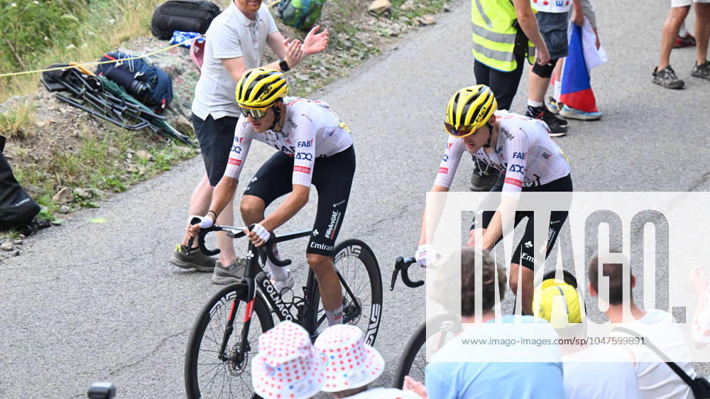 Tour De France; Tappa 20 Nice - Col De La Couillole; 2024, Uae Team Emirates; Soler, Marc; Sivakov, Pavel; Col De La Couillole;