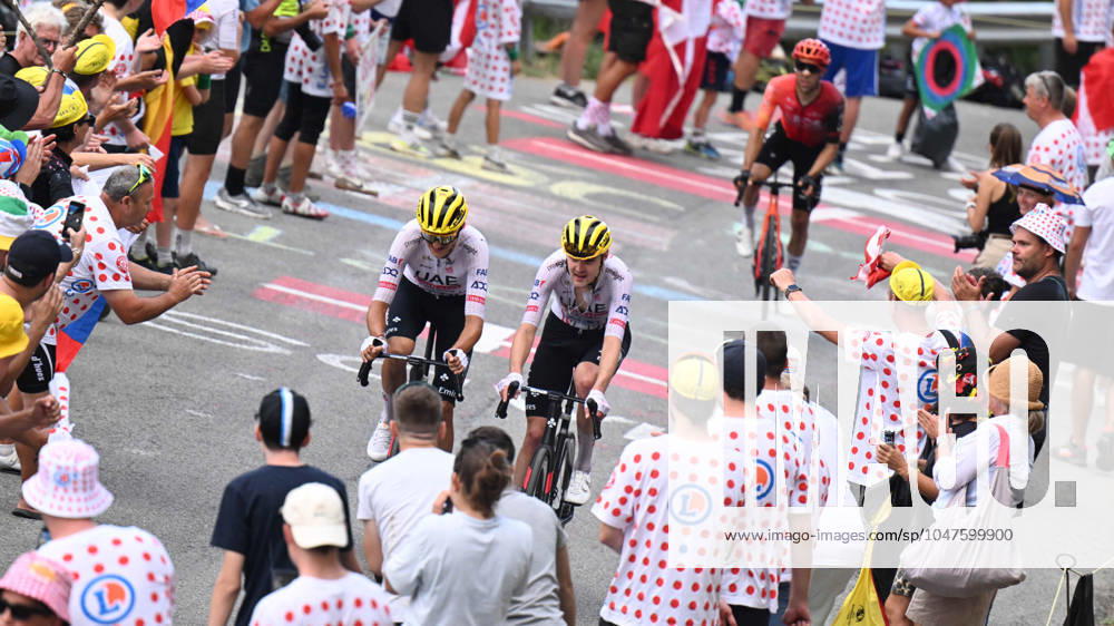 Tour De France; Tappa 20 Nice - Col De La Couillole; 2024, Uae Team Emirates; Soler, Marc; Sivakov, Pavel; Col De La Couillole;