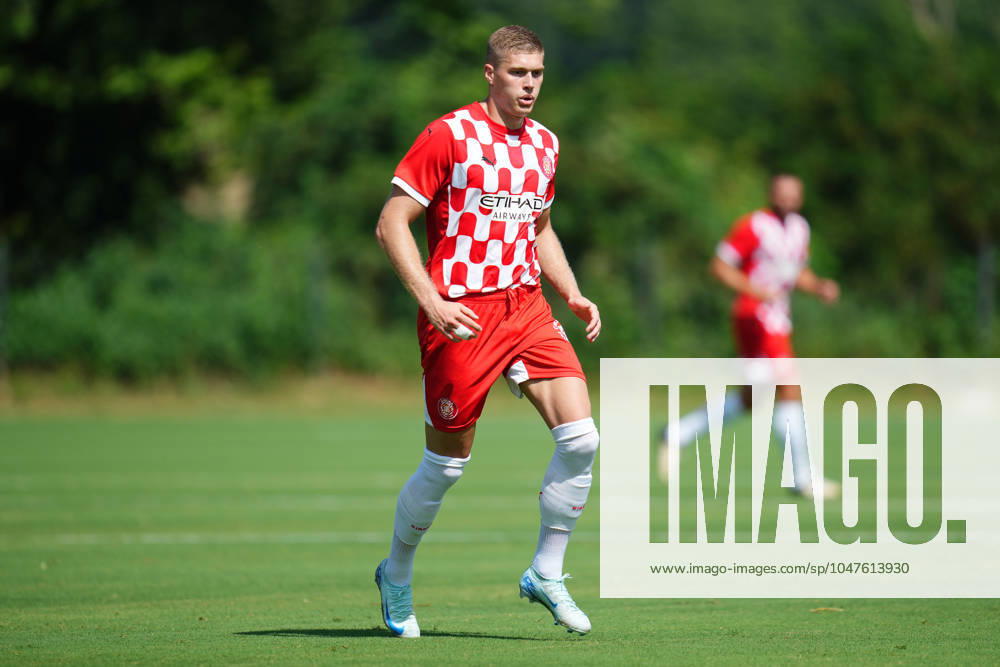 ESP: Girona FC v Montpellier HSC. Pre-Season friendly match Artem Dovbyk of Girona FC during the Pre-Season friendly match between Girona FC and Montpellier HSC played at Ronald Verd training centre on July 20, 2024 in Vall den Bas, Girona, Spain. kpng