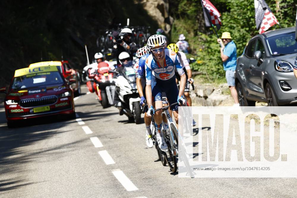 Tour de France 2024 - Stage 20 COL DE LA COUILLOLE, FRANCE - JULY 20 : rider of Team dsm-firmenich PostNL during stage 20 of the 111th edition of the Tour de France 2024 cycling race, a stage of 132,8 kms with start in Nice and finish in Col de la Couillole on July 20, 2024 in Col de la Couillole, France, 20 07 2024 Col de la Couillole France