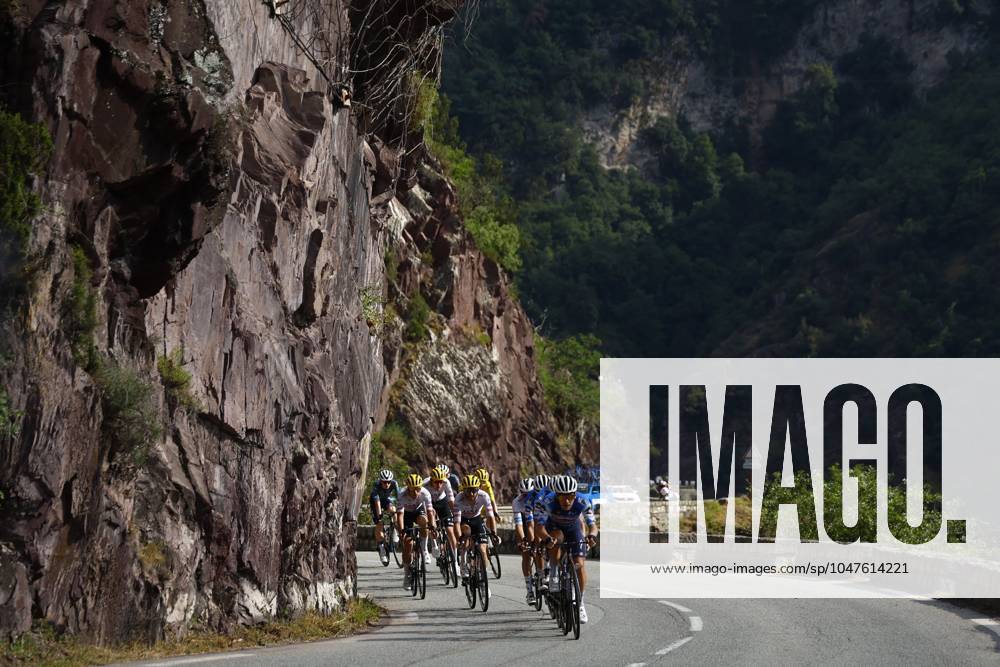 Tour de France 2024 - Stage 20 COL DE LA COUILLOLE, FRANCE - JULY 20 : illustration picture of the riders during stage 20 of the 111th edition of the Tour de France 2024 cycling race, a stage of 132,8 kms with start in Nice and finish in Col de la Couillole on July 20, 2024 in Col de la Couillole, France, 20 07 2024 Col de la Couillole France