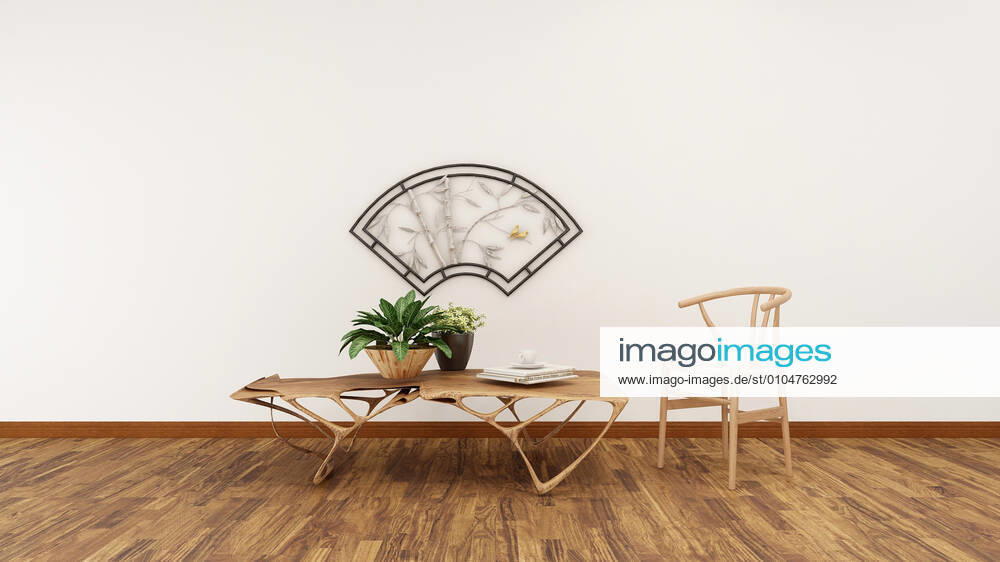Indoor decoration effect diagram of new Chinese tea table 788411899452719122