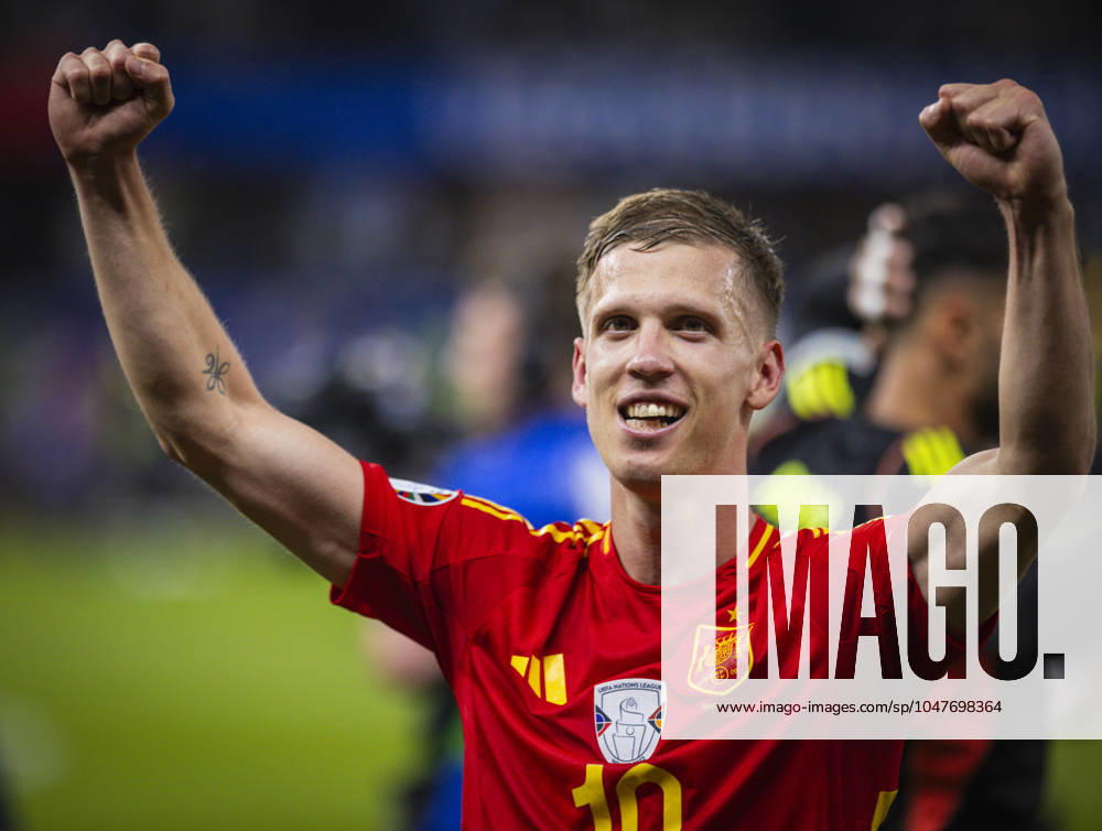 Berlin, Germany 14th Jul 2024 Final jubilation Dani Olmo ESP Spain England Spain England 14 07 2024
