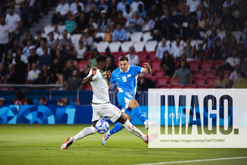 Mali x Israel PARIS, IF - 24.07.2024: MALI X ISRAEL - Football - Paris 2024 Olympics - Israel x Mali, match valid for the first round of the group stage of the men& 39;s competition. Held at the Parc des Princes Stadium, in Paris, France, this Wednesday (24). (Photo: Luca Castro Fotoarena) x2579122x LucaxCastro