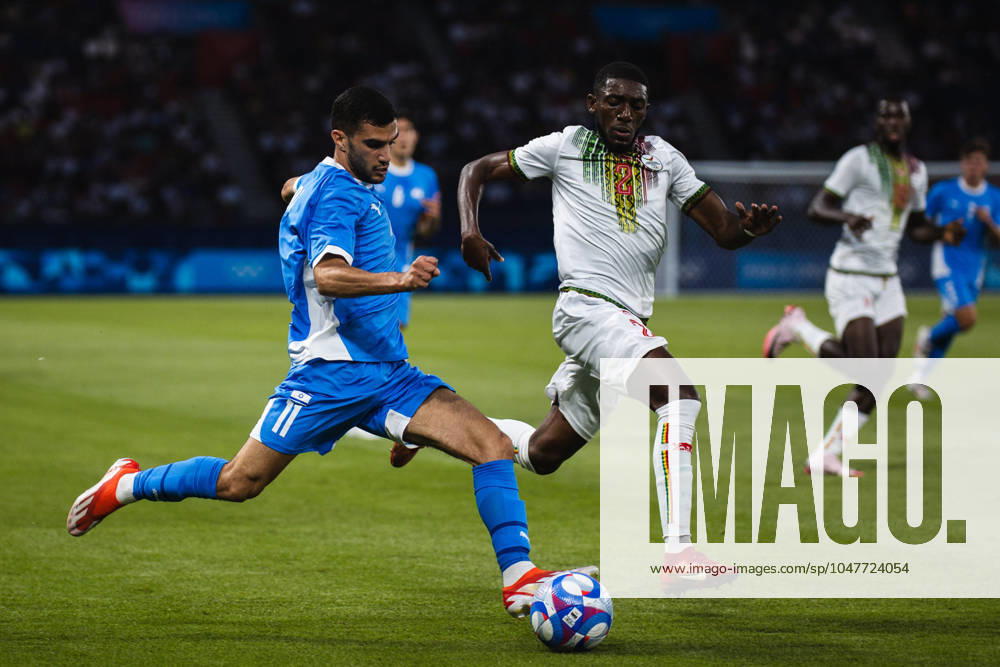 Mali x Israel PARIS, IF - 24.07.2024: MALI X ISRAEL - Football - Paris 2024 Olympics - Israel x Mali, match valid for the first round of the group stage of the men& 39;s competition. Held at the Parc des Princes Stadium, in Paris, France, this Wednesday (24). (Photo: Luca Castro Fotoarena) x2579123x LucaxCastro