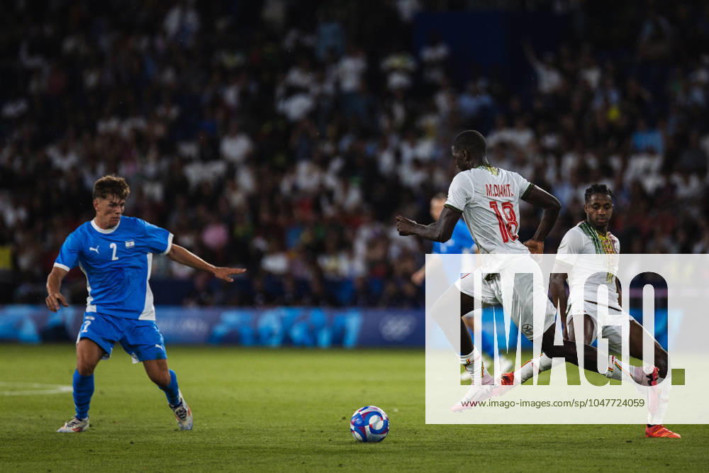 Mali x Israel PARIS, IF - 24.07.2024: MALI X ISRAEL - Football - Paris 2024 Olympics - Israel x Mali, match valid for the first round of the group stage of the men& 39;s competition. Held at the Parc des Princes Stadium, in Paris, France, this Wednesday (24). (Photo: Luca Castro Fotoarena) x2579127x LucaxCastro