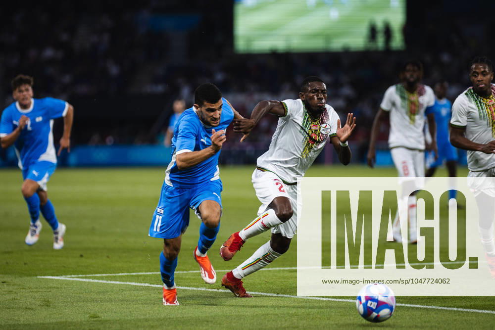 Mali x Israel PARIS, IF - 24.07.2024: MALI X ISRAEL - Football - Paris 2024 Olympics - Israel x Mali, match valid for the first round of the group stage of the men& 39;s competition. Held at the Parc des Princes Stadium, in Paris, France, this Wednesday (24). (Photo: Luca Castro Fotoarena) x2579130x LucaxCastro